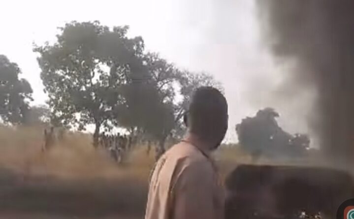 BREAKING: Military jet crashes in Niger community