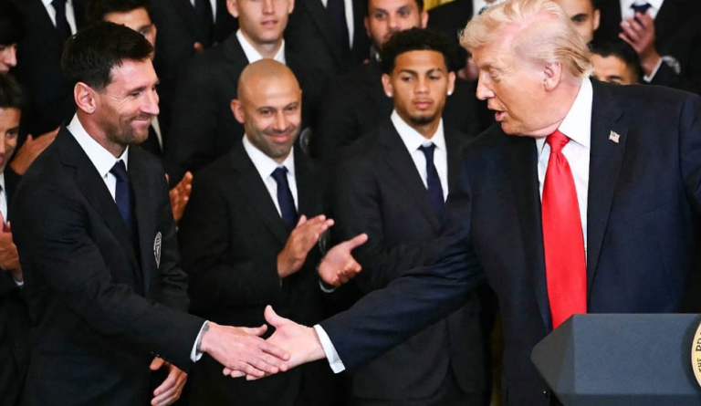 ‘Messi may be better than Pele’ — Trump hosts Inter Miami at White House