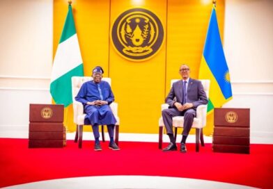 Tinubu, Kagame discuss stronger Nigeria-Rwanda ties, visa-free travel for citizens