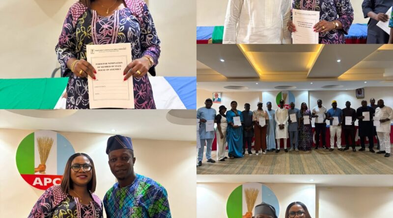 Hon. Adeola Fynch Receives INEC Nomination Form, Reaffirms Commitment to Quality Representation