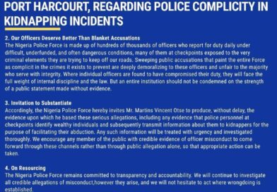 Police challenge VDM to provide evidence linking officers to bandits