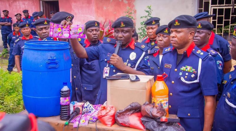 NSCDC Arrests Two Women Over Alleged Fake Fruit Juice Production in Badagry, Shuts Factory